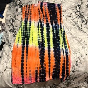 Vibrant Tie-Dye Dress